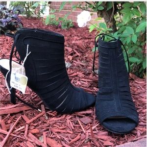 Brash Black High Heels